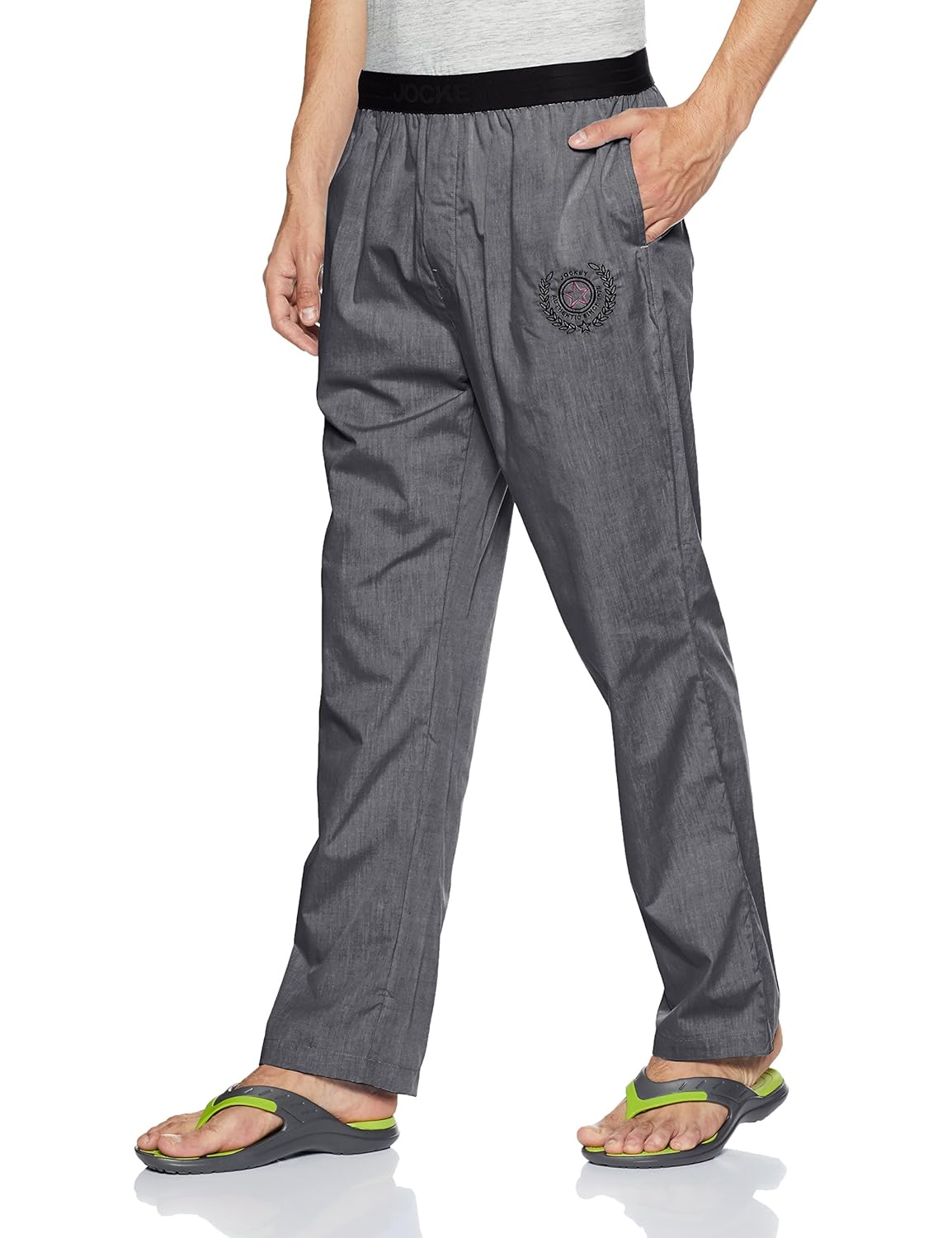 jockey men's cotton track pants (colors may vary)