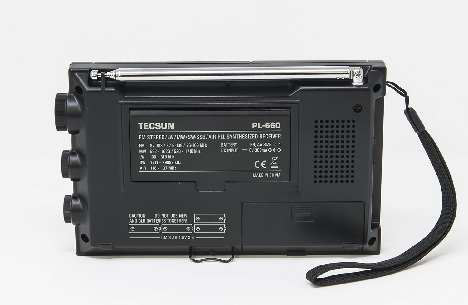 Tecsun - Brandclub - Tecsun PL-660 Portable AM/FM/LW/Air Shortwave