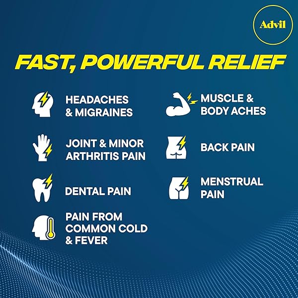 ADVIL LIQUI-GELS PAIN RELIEVER AND FEVER REDUCER, PAIN MEDICINE FOR ADULTS WITH IBUPROFEN 200MG FOR HEADACHE, BACKACHE, MENSTRUAL PAIN AND JOINT PAIN RELIEF – 160 LIQUID FILLED CAPSULES