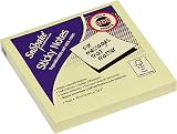 Snopake Yellow Sticky Notes 76x76mm Pack of 12, 100 Sheets per Pad view 3