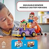 LEGO Super Mario Bowser’s Muscle Car Expansion Set 71431 Playable Bowser Vehicle view 3