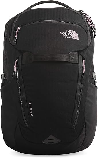 light purple north face backpack