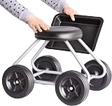 UPP Garden Trolley - Knee Protection, Max Load 130kg, 40cm Height view 5