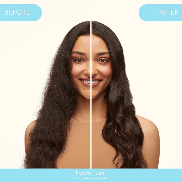 AMIKA HYDRO RUSH INTENSE MOISTURE CONDITIONER WITH HYALURONIC ACID, 275ML | FOR DRY, TEXTURED, OR COARSE HAIR TYPES 2A-4C, LONG-LASTING HYDRATION, COLOR-SAFE, KERATIN + CHEMICALLY TREATED SAFE