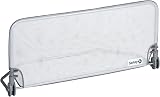 Safety 1st Standard Bed Rail 90cm Grey White, Toddler Bed Guard, Mesh