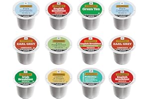 Twinings Tea K Cup Pod Sampler Variety Box (12 Count) 9 Flavors for Keurig Single Serve Brewers, Contains Black, Green, Herbal and Decaffeinated Teas for Tea Lovers