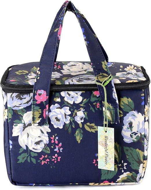 wonderful flower lunch bags