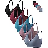 HBselect Bras for Women No Underwire Wireless Cami Tank Top Sports Bras Seamless Padded Bralettes for Women