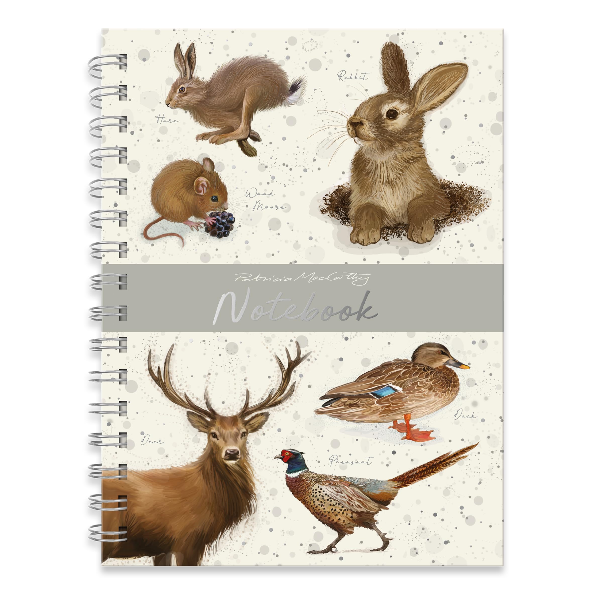 A5 Notebook Wired with Dividers - Patricia MacCarthy Countryside Design