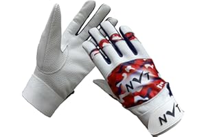 NVT Baseball Batting Gloves, Offers Superior Grip & Performance, Ultimate Durability and Ventilation, Batting Gloves Men Available in Blue & Multi Color