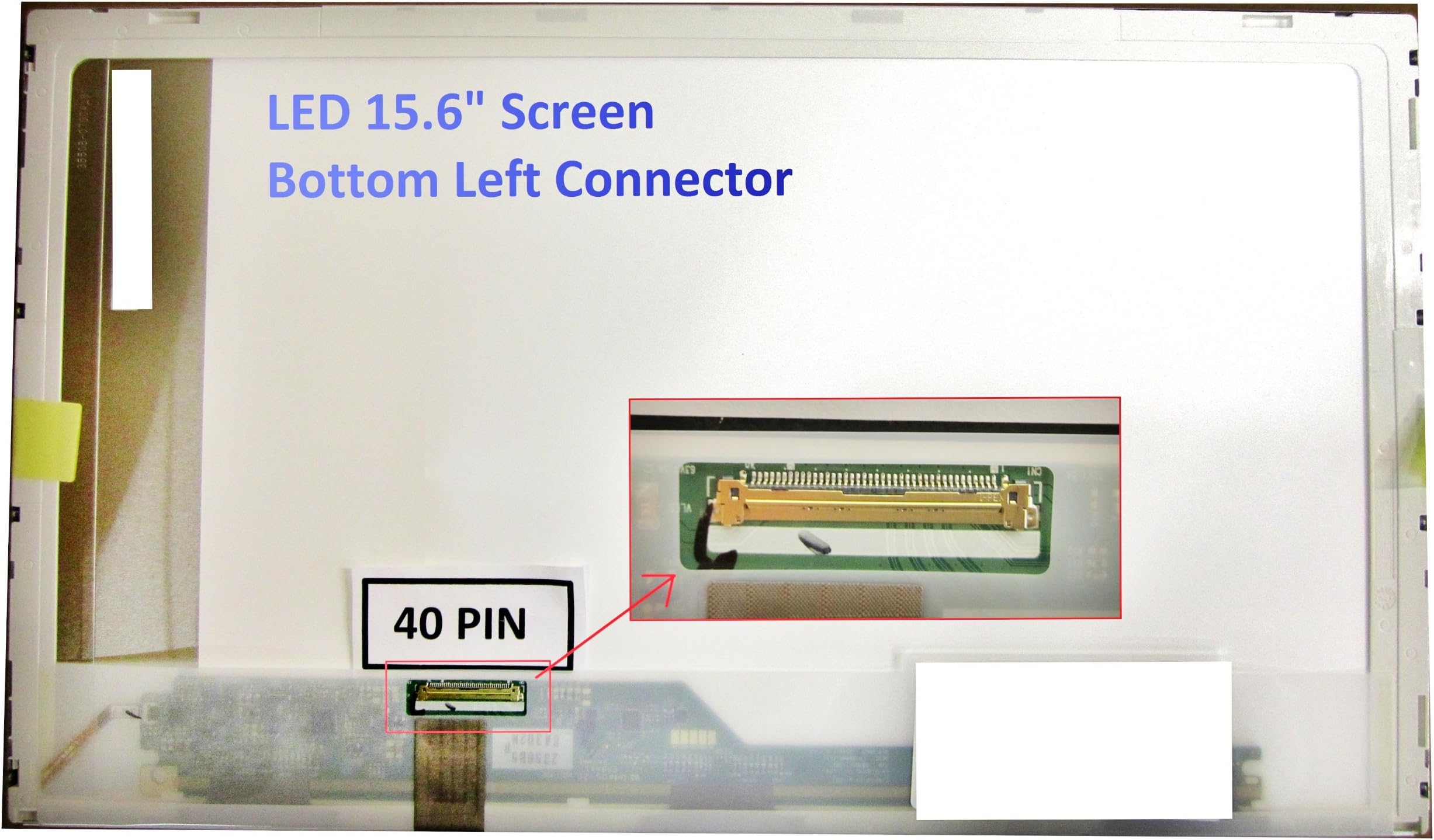 HP 2000-2D49WM Laptop Screen 15.6 LED BOTTOM LEFT WXGA HD