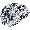 FORBUSITE Mens Slouchy Long Oversized Beanie Knit Cap for Summer Winter B08