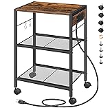 HOOBRO Industrial Printer Stand, 3-Tier Mobile