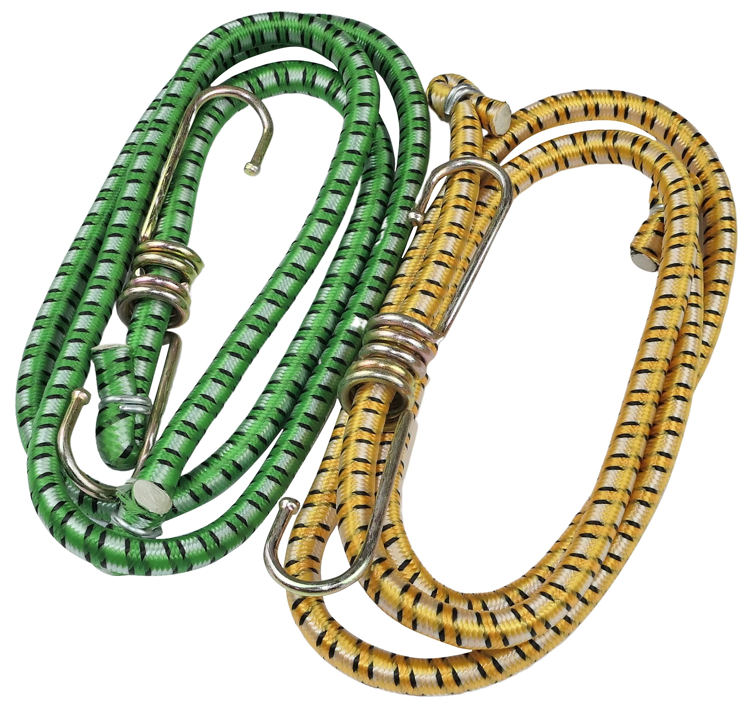 AERZETIX Set of 2 Bungee Cords, 100 cm Elastic Luggage Storage Motorbike for Self-C1770