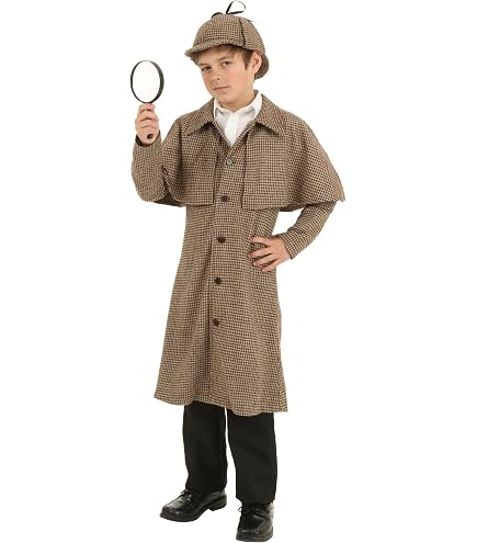 Star Power Detective Pipe Costume Accessory - Black & White, Novelty Sherlock Holmes Prop