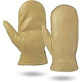 Illinois Glove Company Winter 3M Thinsulate™ Lined Premium Leather Chopper Mittens Style 501