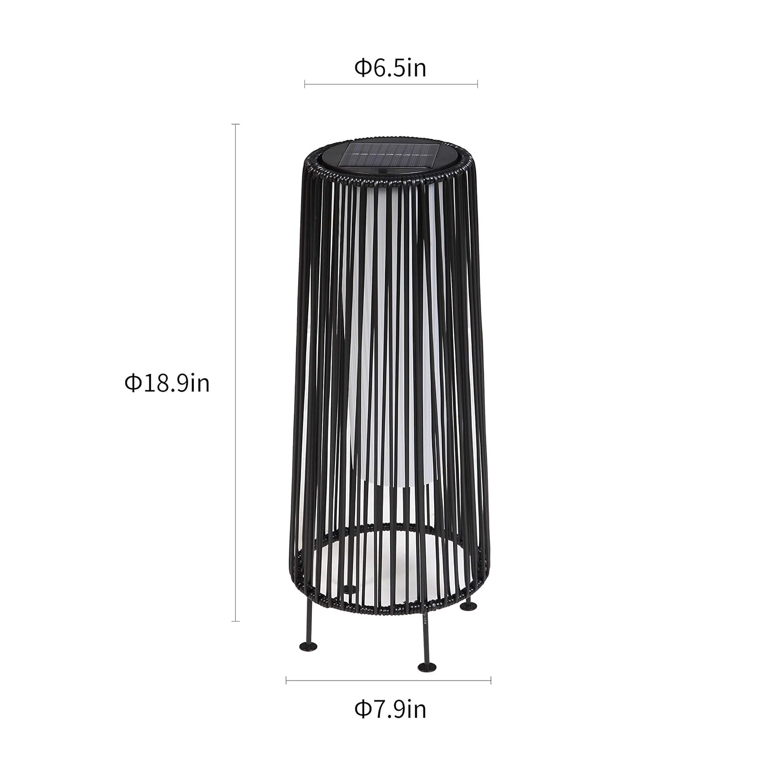 large lantern floor lamp