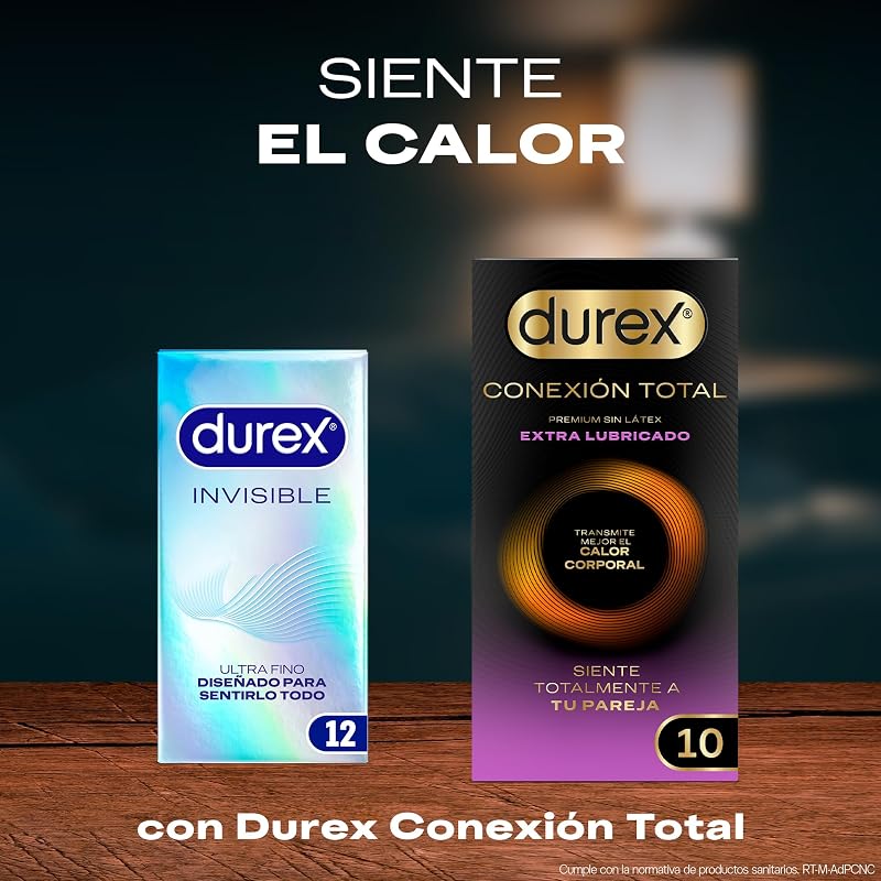 Preservativos invisíveis durex, ultrafinos projetados para otimizar as sensações, pacote de 96 preservativos