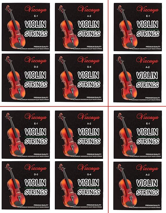 Eastar 4 4 Violin Strings Set White Rose G D A And E Strings Also For Size 3 4 1 2 1 4 Violin Evs 180a Strings String Instruments