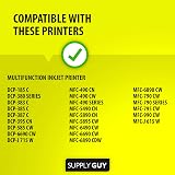 Supply Guy 20 XL Compatible Brother LC1100 Ink Cartridges Black Cyan Magenta view 2