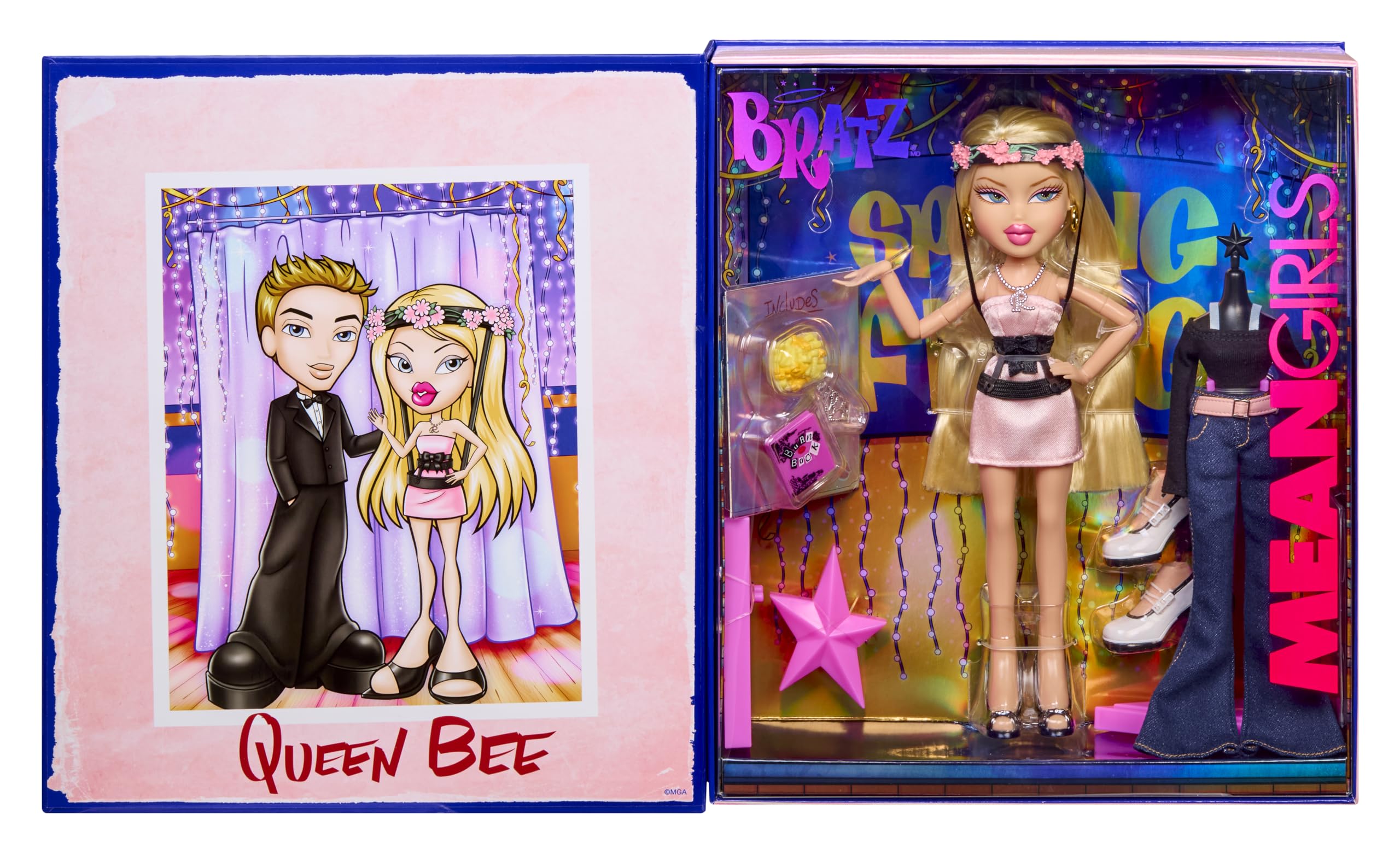 Muñeca coleccionista Bratz X Mean Girls Spring Fling - Regina