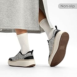 AIRHAS Women Espadrille Platform Sneakers Chunky