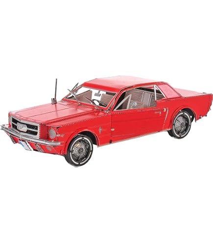 Amazon.com: AMT 1964.5 Ford Mustang Coupe 60th Anniversary : Arts