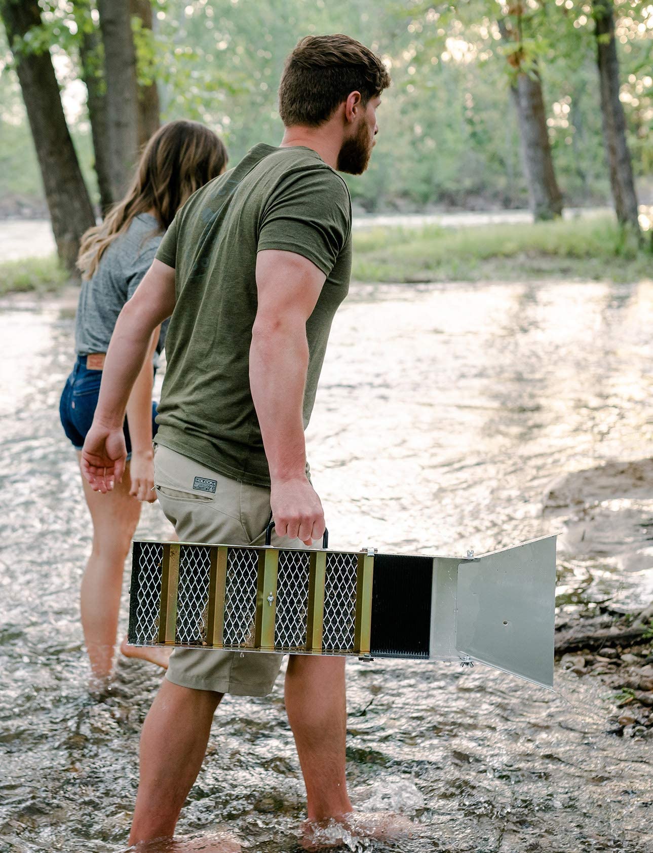 StanSport Sluice Box aus Aluminium, 76,2 cm, silberfarben 5