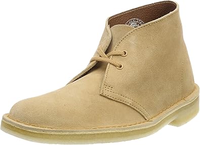 clarks desert boots womens yellow