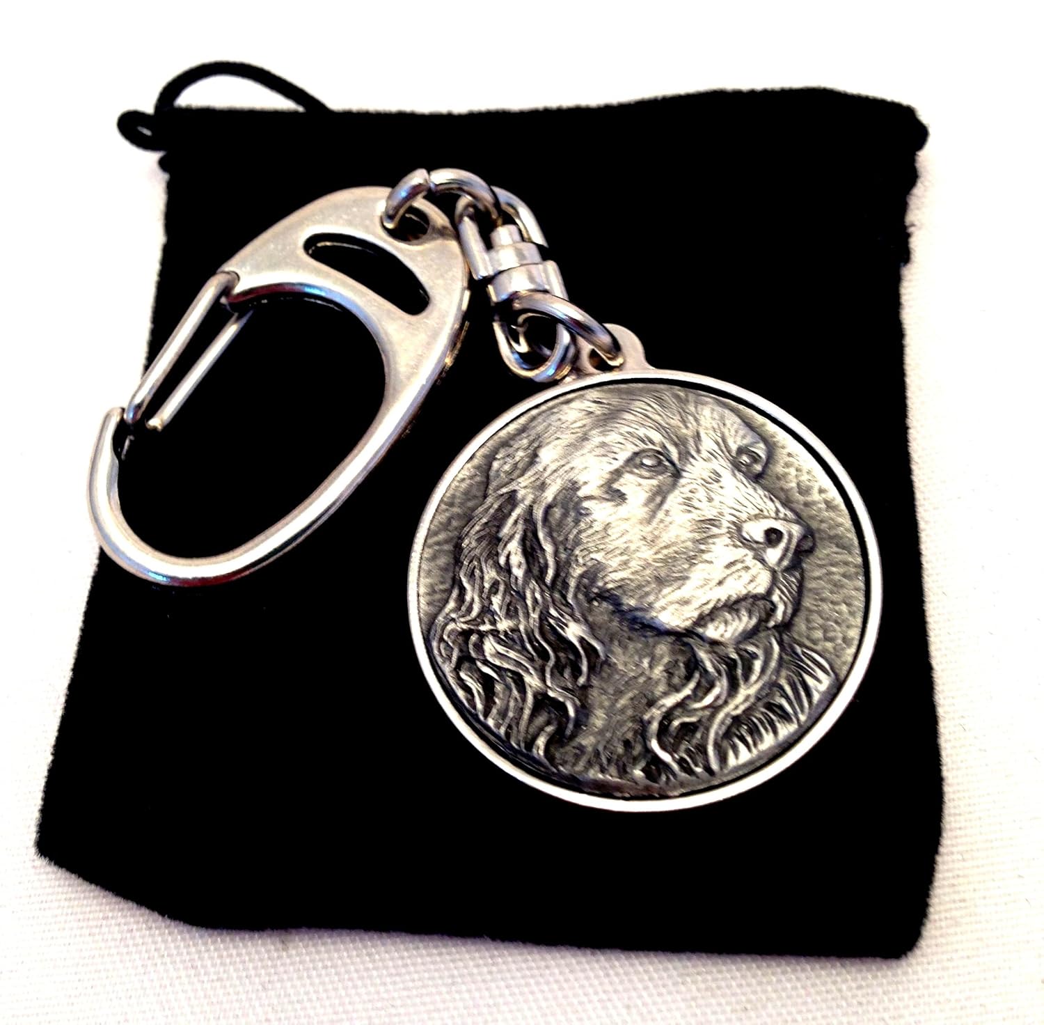 spaniel keyring