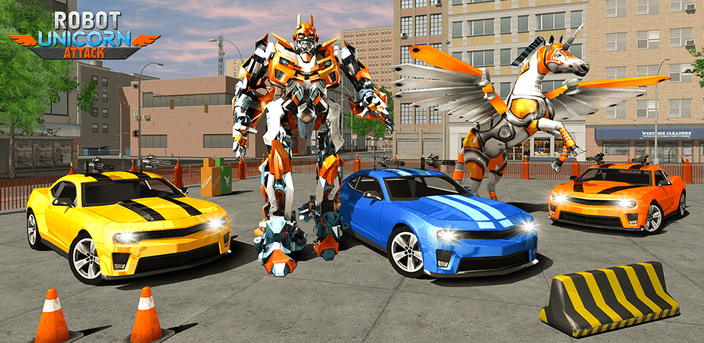 Amazon.com: Real Robot Unicorn Horse Robot Car Transformation: Appstore