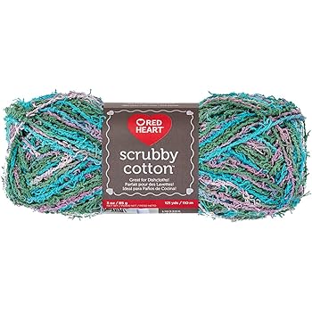 RED HEART Scrubby Cotton Yarn