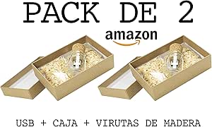 Luglez Pack de 2 USB (16 GB) para Fotógrafos Botella de ...