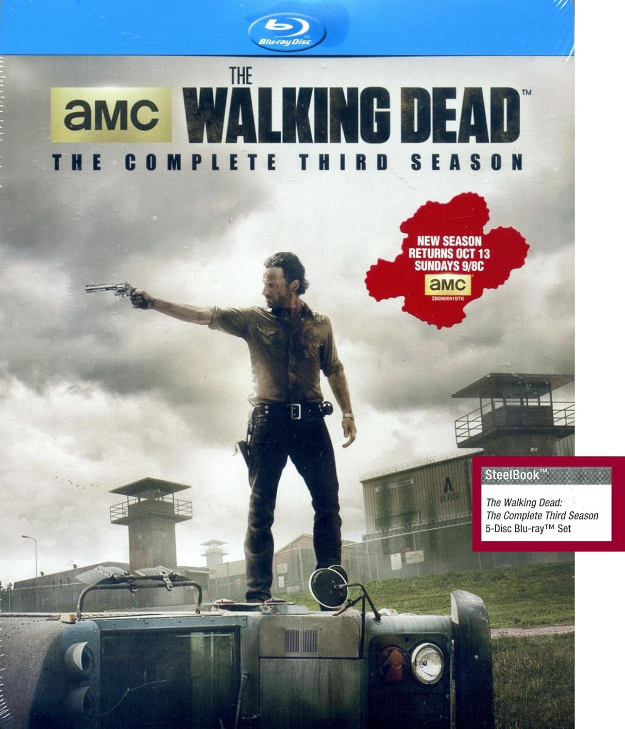The Walking Dead: Season 3 (Limited Edition Blu-ray with SteelBook Packaging)