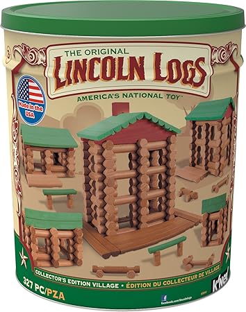 Amazon Com Lincoln Logs Collector S Edition Village 327 Pieces