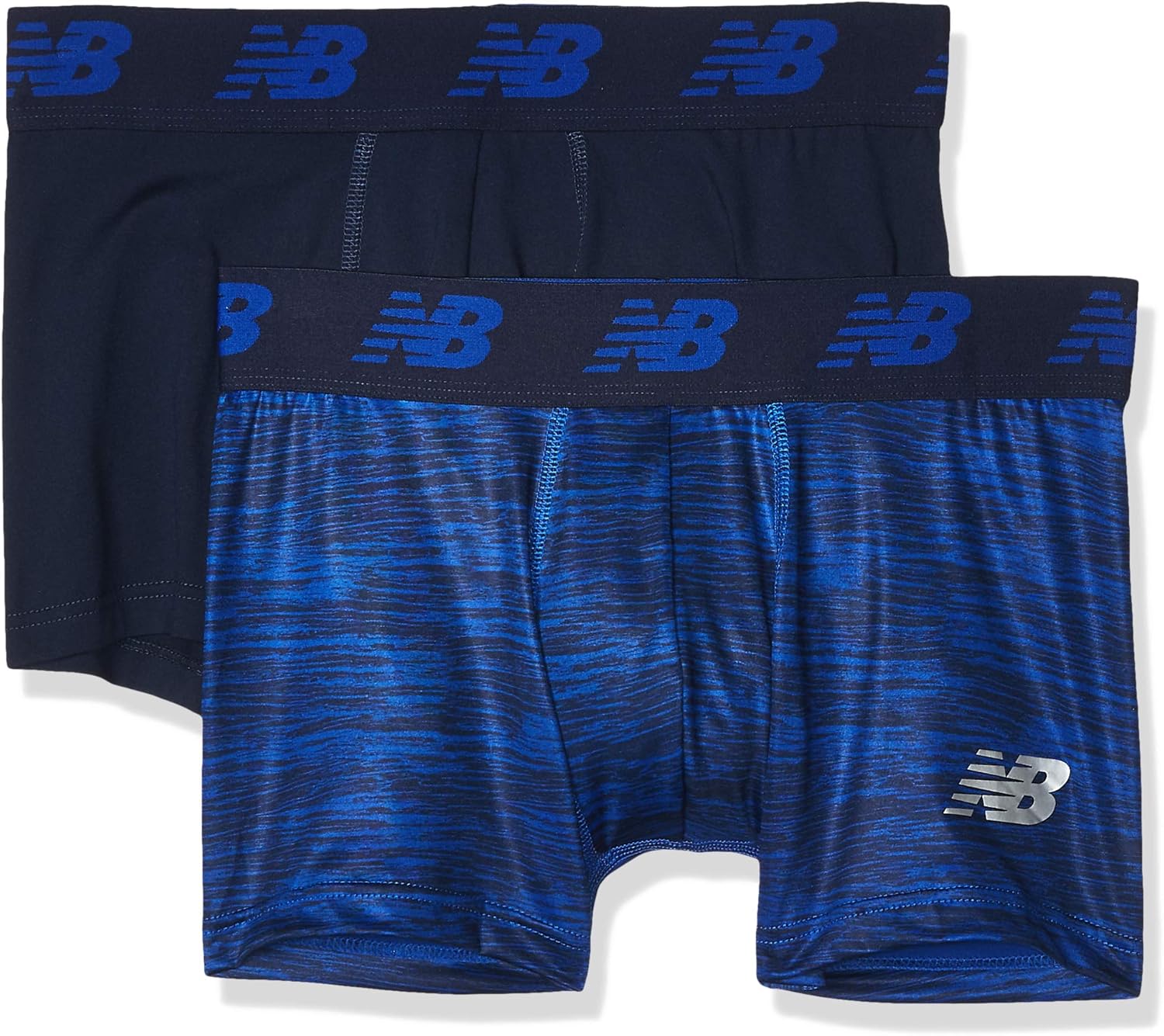 New Balance Men's Premium Performance 3" Trunk Underwear (Pack of 2): Clothing
