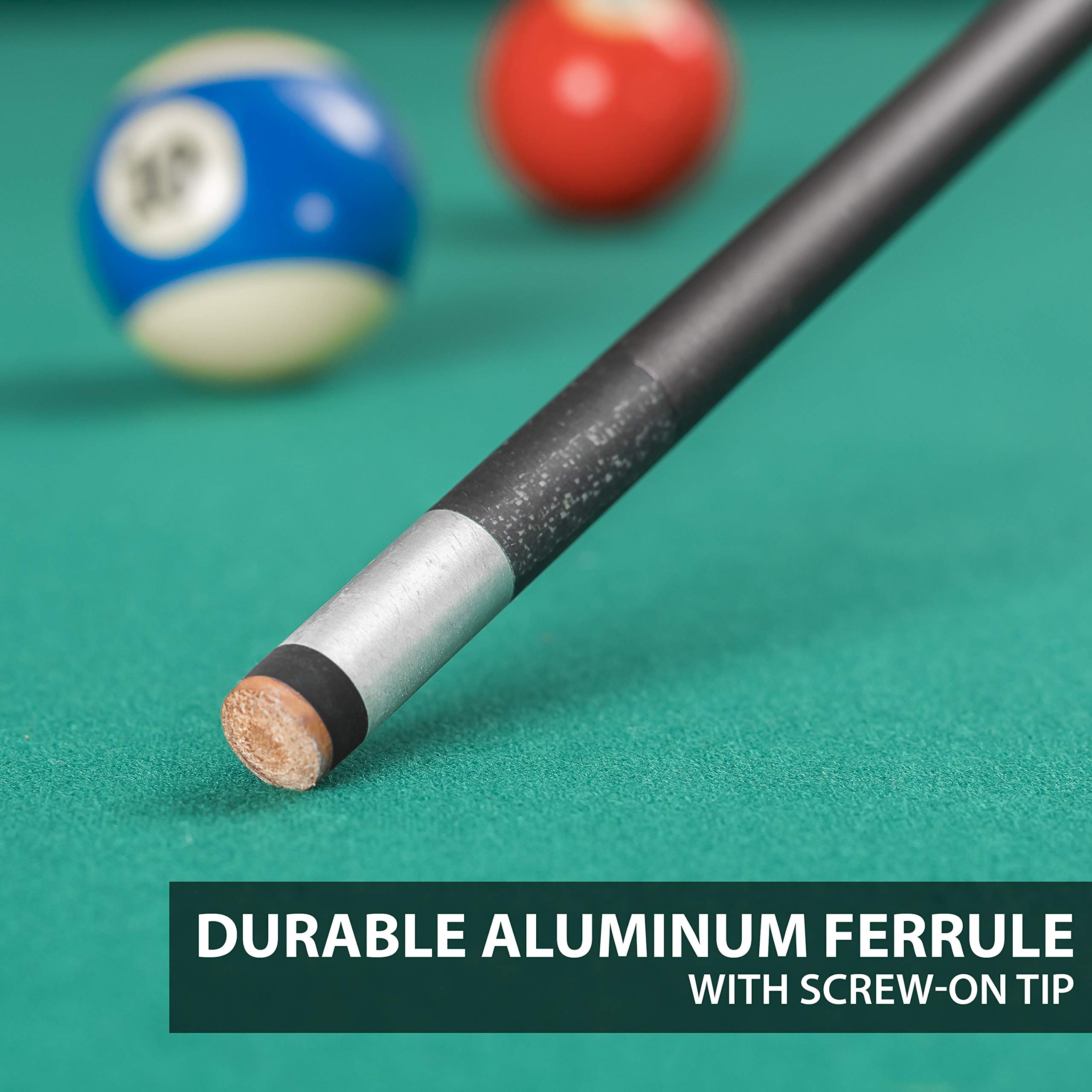 EastPoint Sports Composite Billiard Pool Cue 58 Inch Features