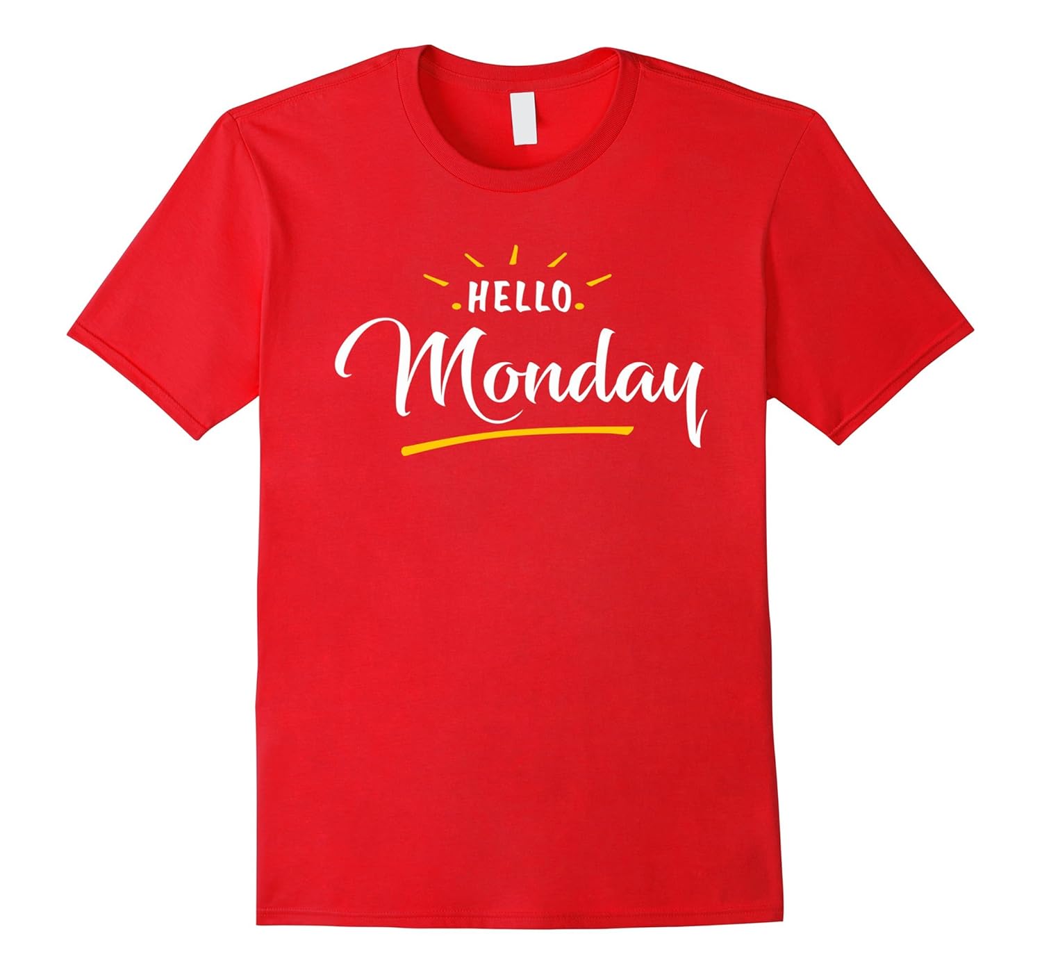 Monday T-shirt - Hello Monday-T-Shirt