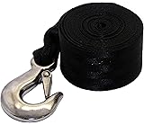 Shoreline Marine Winch Strap with Hook