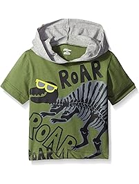 Gerber Graduates Baby Boys' Hooded Short Sleeve T-Shirt