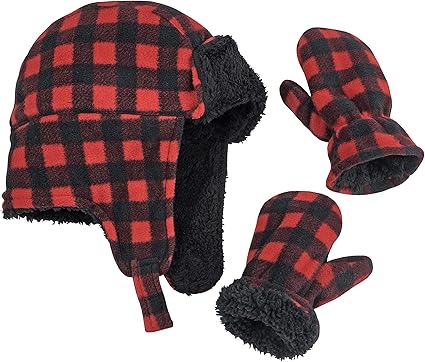 baby plaid hat