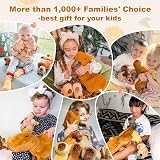 OUOZZZ 15 Inch Capybara Plush Family Set Mother with 4 Babies Inside view 6
