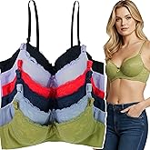 ToBeInStyle Women's Pack of 6 Classic Assorted Style Bras