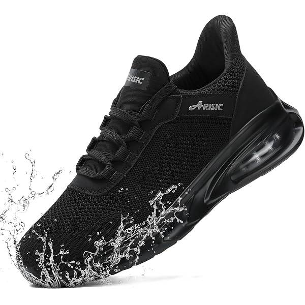 Chaussures De Travail LARNMERN Homme - Baskets Air Léger Antidérapantes SRC - Pour Cuisine, Extérieur - Confortables