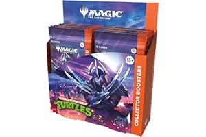 Magic: The Gathering | Teenage Mutant Ninja Turtles - Collector Booster Box | 12 Packs | Collectible Trading Card Game