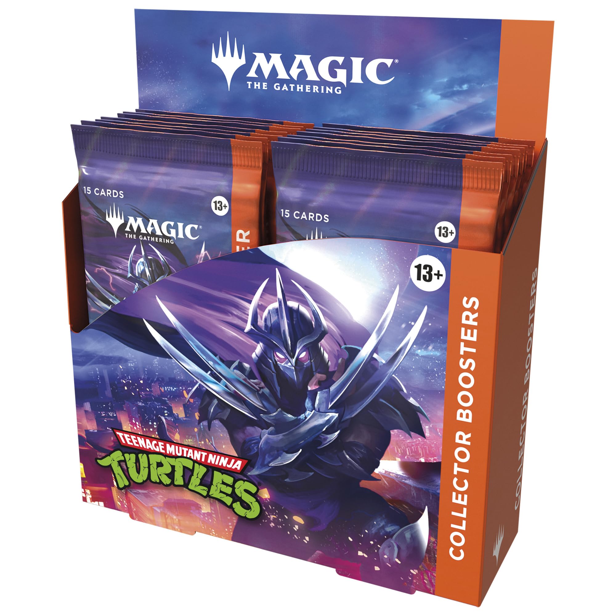 Photo 1 of Magic: The Gathering | Teenage Mutant Ninja Turtles - Collector Booster Box | 12 Packs | Collectible Trading Card Game