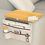 Smatdecis Couch Arm Tray Table Sofa Arm Clip