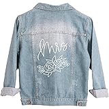 wife of the party jean jacket