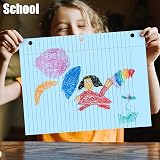 Koogel Coloured Lined Refill Paper 120 Sheets 5 Colours 20x26.5cm 3-Hole view 5