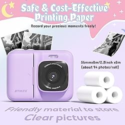 ETIKEZ Kids Camera, 1080P Instant Digital Print